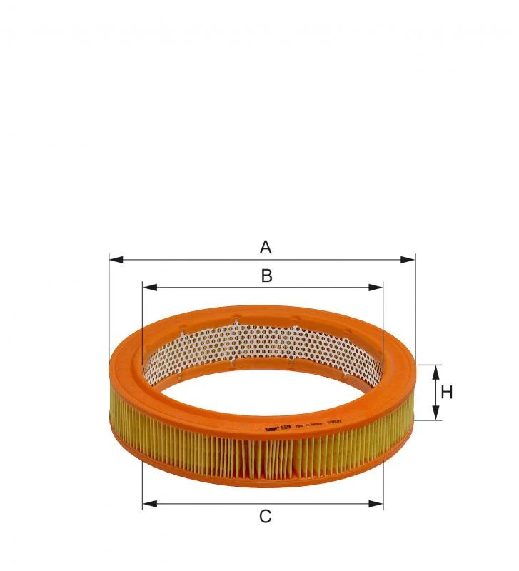 Filtr powietrza  E89L 