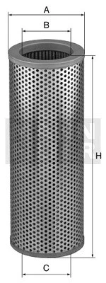 Filtr hydrauliczny  HD 15117 