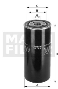 Filtr oleju  WH 724 