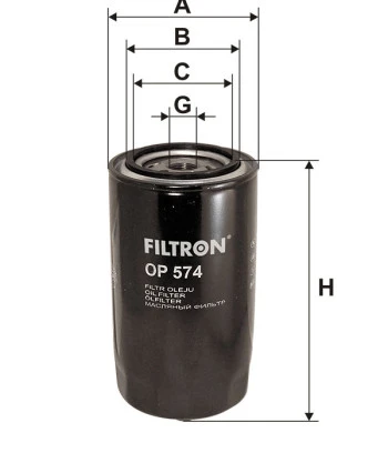 Filtr oleju OP574