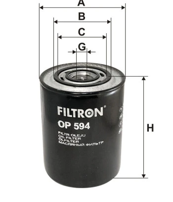 Filtr oleju OP594