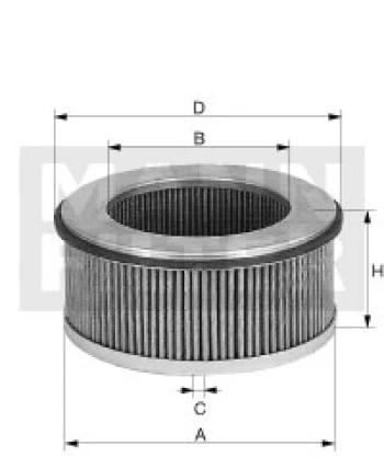 Filtr kabinowy CU33128