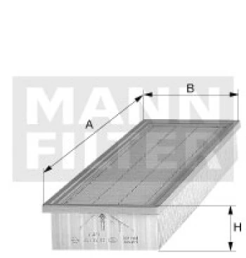 Filtr kabinowy CU34105