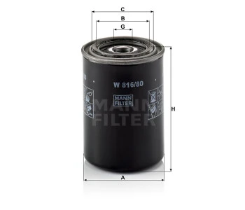 Filtr oleju W816/80