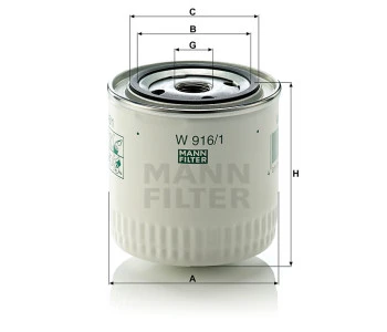 Filtr oleju W916/1