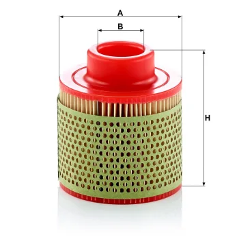 Filtr powietrza Mann Filter C1131/1 — zdjęcie 2