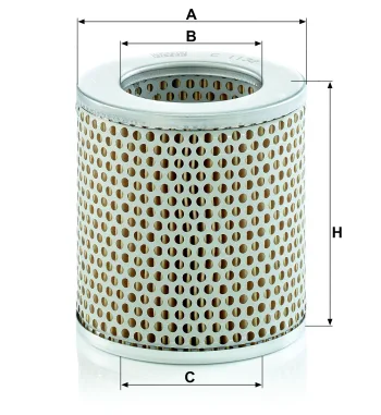 Filtr powietrza Mann Filter C1132 — zdjęcie 2