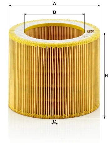 Filtr powietrza Mann Filter C1140 — zdjęcie 2