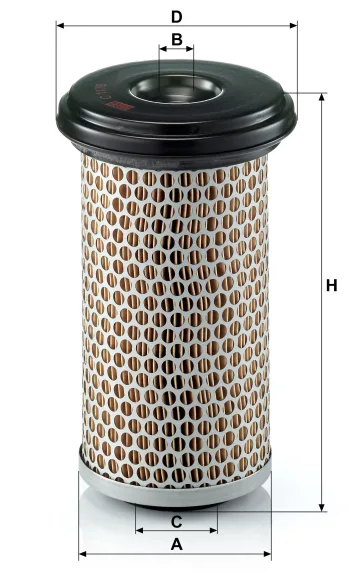Filtr powietrza Mann Filter C1176 — zdjęcie 2