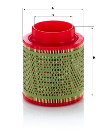 Filtr powietrza Mann Filter C1368 — zdjęcie 2
