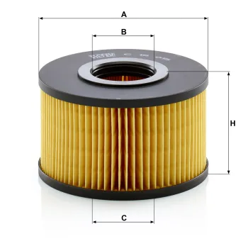 Filtr powietrza Mann Filter C15015 — zdjęcie 2