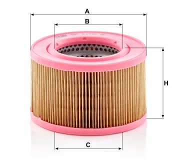 Filtr powietrza Mann Filter C1540 — zdjęcie 2