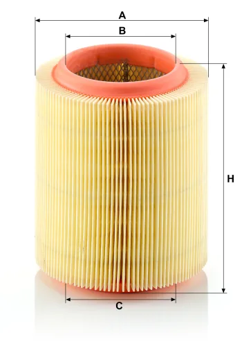 Filtr powietrza Mann Filter C1571 — zdjęcie 2