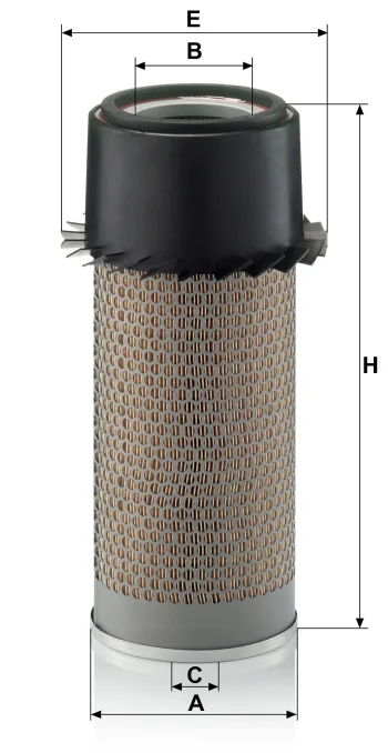 Filtr powietrza Mann Filter C16302 — zdjęcie 2