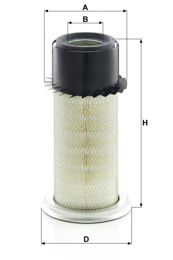 Filtr powietrza Mann Filter C16340 — zdjęcie 2