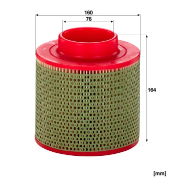 Filtr powietrza Mann Filter C17100 — zdjęcie 2