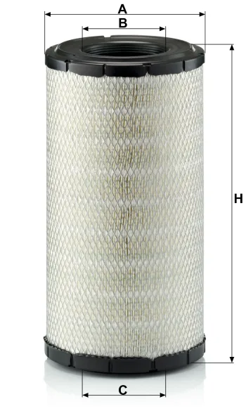 Filtr powietrza Mann Filter C21584 — zdjęcie 2
