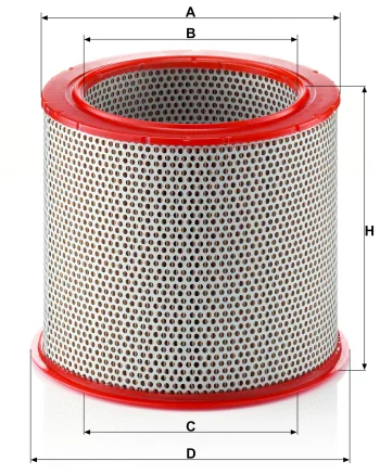 Filtr powietrza Mann Filter C23185 — zdjęcie 2