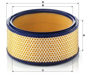 Filtr powietrza Mann Filter C2360 — zdjęcie 2
