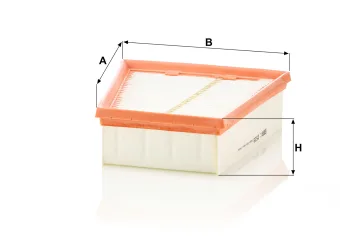 Filtr powietrza Mann Filter C2538 — zdjęcie 2