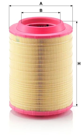 Filtr powietrza Mann Filter C25660/2 — zdjęcie 2