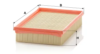 Filtr powietrza Mann Filter C2579 — zdjęcie 2