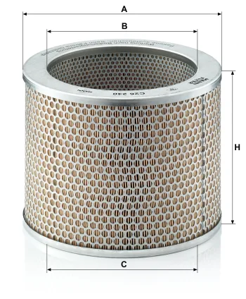 Filtr powietrza Mann Filter C26240 — zdjęcie 2