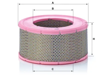 Filtr powietrza Mann Filter C27230 — zdjęcie 2