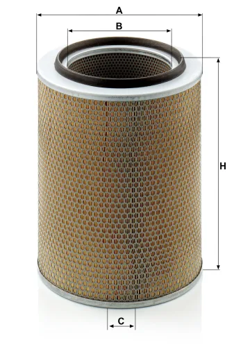 Filtr powietrza Mann Filter C30703 — zdjęcie 2