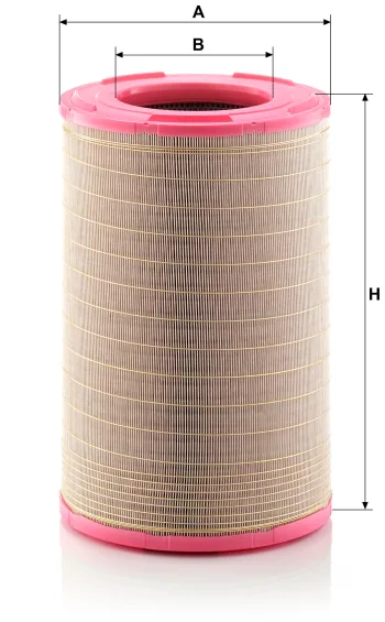 Filtr powietrza Mann Filter C311414 — zdjęcie 2