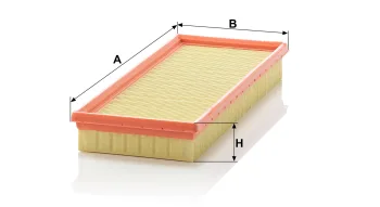 Filtr powietrza Mann Filter C3474 — zdjęcie 2