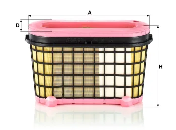 Filtr powietrza Mann Filter C50004/1 — zdjęcie 2