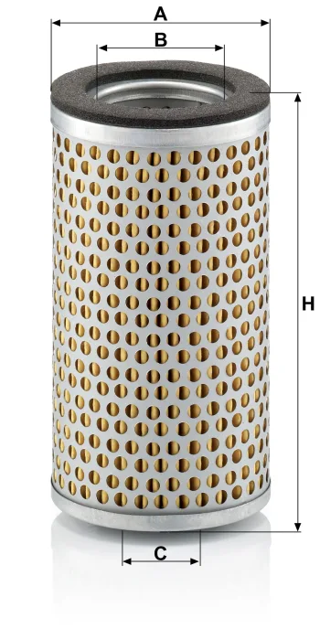 Filtr powietrza Mann Filter C713 — zdjęcie 2
