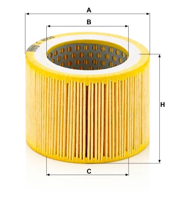 Filtr powietrza Mann Filter C8005 — zdjęcie 2