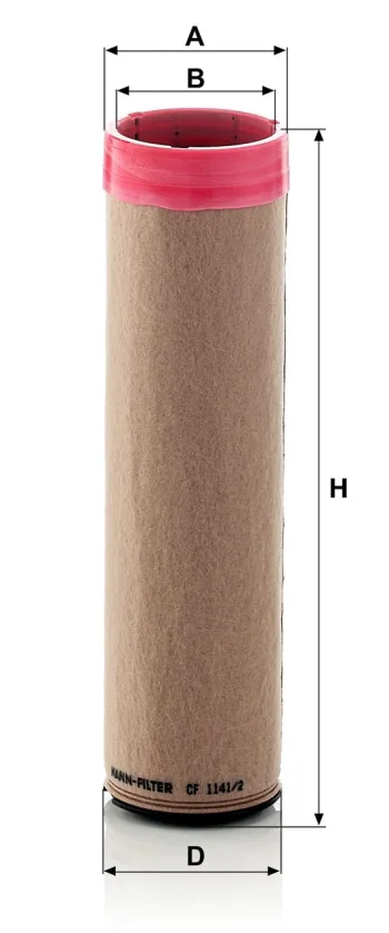 Filtr powietrza Mann Filter CF1141/2 — zdjęcie 2