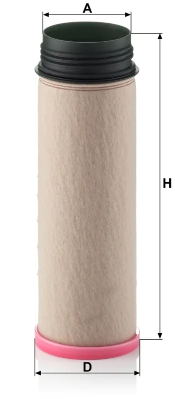 Filtr powietrza Mann Filter CF1250 — zdjęcie 2