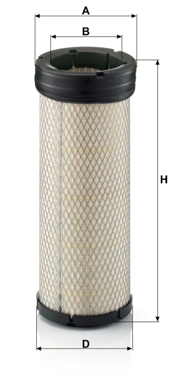 Filtr powietrza Mann Filter CF1398 — zdjęcie 2