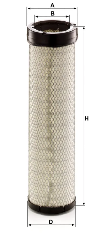 Filtr powietrza Mann Filter CF14002 — zdjęcie 2