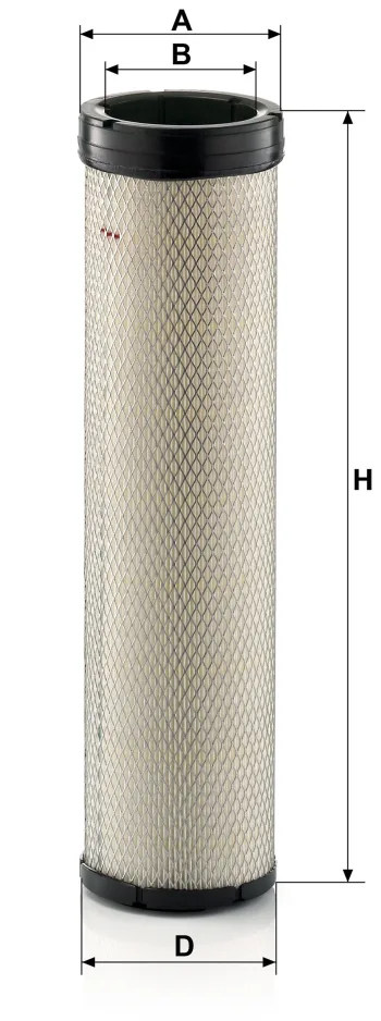 Filtr powietrza Mann Filter CF1570 — zdjęcie 2