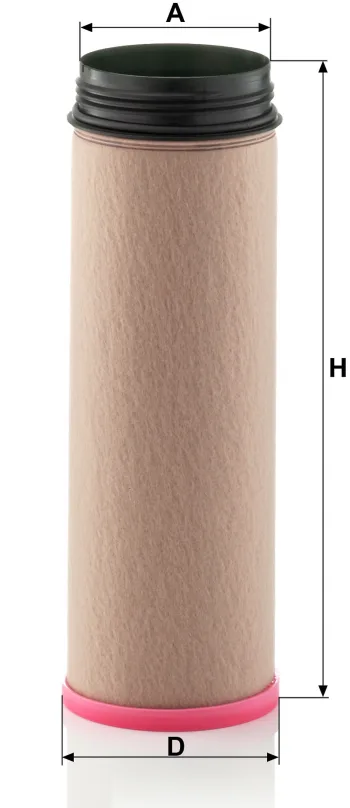 Filtr powietrza Mann Filter CF1640 — zdjęcie 2