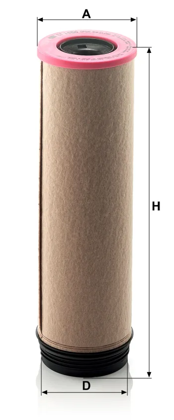 Filtr powietrza Mann Filter CF1650 — zdjęcie 2