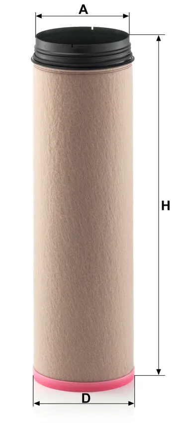 Filtr powietrza Mann Filter CF1840 — zdjęcie 2