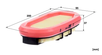 Filtr powietrza Mann Filter CF1941 — zdjęcie 2