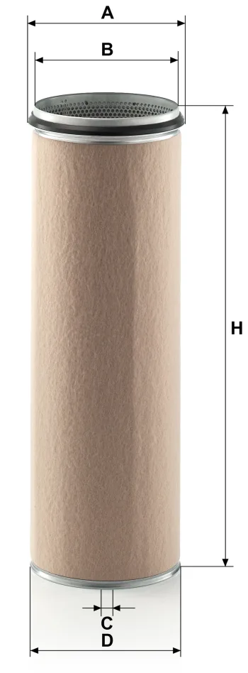 Filtr powietrza Mann Filter CF2100 — zdjęcie 2