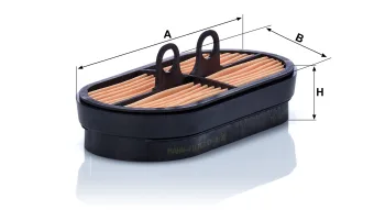 Filtr powietrza Mann Filter CF2120 — zdjęcie 2