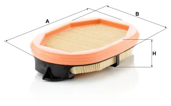 Filtr powietrza Mann Filter CF2125/1 — zdjęcie 3