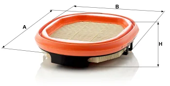 Filtr powietrza Mann Filter CF2530 — zdjęcie 2