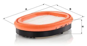 Filtr powietrza Mann Filter CF2550/1 — zdjęcie 2