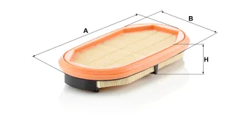 Filtr powietrza Mann Filter CF2631 — zdjęcie 2