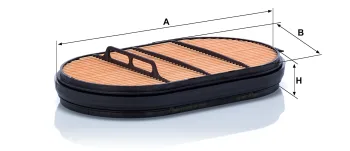 Filtr powietrza Mann Filter CF3240 — zdjęcie 2